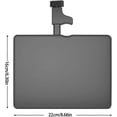 thumbnail image 4 of Universal Microphone Stand Tray Adjustable Microphone Clamp for Shelf Stand Sound Card Table Clip Easy to Use Black, 4 of 5