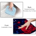 thumbnail image 4 of Valentine's Day Canvas Picnic Mat Waterproof and Portable for Outdoor Beach Camping Hiking - Large Size Foldable Blanket with Carrying Strap - for Family and Friends Enjoyment, 4 of 6