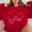 # 7, variant on Luxalzxs Valentines Day Sweatshirt Women Red Love Heart Graphic Crewneck Long Sleeve Shirts Valentine's Day Pullover Tops