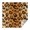 Gold and Black, variant on Gold and Brown Of Leopard Print Square Tablecloth,Waterproof Square Table Cover,Wipeable Spillproof Washable Table Cover for Home Kitchen Party Decor 42"X42"(107x107cm)