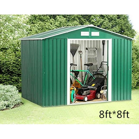 Outdoor Garden Sheds Clearance Storage Shed Tool House Outdoor Garden Sheds Clearance Storage Shed Tool House Backyard Warehouse 8ftx8ft Lawn Building Garage