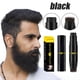 thumbnail image 3 of Lápiz para contorno de barba para hombres, barra de relleno para barba, barra de Color para el cabello para herramienta de cuidado (negro) Likrtyny  Cuidado Belleza, 3 of 8