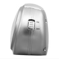 thumbnail image 3 of Seiko QHE193SLH Alarm Clock, Metallic Silver-Tone, 3 of 4