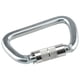 thumbnail image 1 of Mosqueton De Acero Tipo D Con Seguro 50Kn Gim Sports  Gm-117, 1 of 3