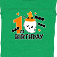 thumbnail image 4 of Inktastic 1st Birthday with Ghost and Bats Halloween Boys or Girls Baby Bodysuit, 4 of 5
