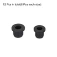 thumbnail image 3 of Uxcell T Shape Rubber Grommet Mount Dia 11mm/13mm,ID 7mm/8mm Seal Protection Cable Grommets Flexible, 3 of 5