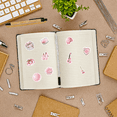 thumbnail image 4 of 35pcs Cute Stickers Sweet Stationery Stickers Romantic Pink Animal Stickers for Laptops Suitcases, 4 of 8