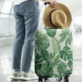 thumbnail image 5 of Travel Luggage Cover Suitcase Protector Fits 18-32 Inch Luggage Wheel Covers Patterned Travel Related Items Flower Luggage Protector Elastic Luggage Anti-scratch Suitcase Cover L, 5 of 6