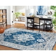 thumbnail image 4 of SAFAVIEH Brentwood Dimas Oriental Area Rug, Navy/Gray, 3' x 5', 4 of 12