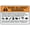 Warning Sign 4, variant on Food Allergy Warning Peanut Or Tree Nut Sign 8"x12" Aluminum Sign Reflective - Uv Protected, Waterproof, Weatherproof And Fade Resistant - 4Pre-Drilled Holes