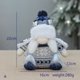 thumbnail image 2 of Christmas Gnomes, Holiday Home Decoration Swedish Plush Tomte Stuffed Table Doll Handmade Gnome Gift, 2 of 6