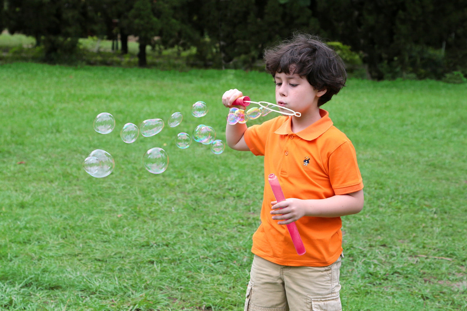 Play Day Bubble Stick, Pink, 5 fl oz, for Child Ages 3+