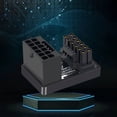 thumbnail image 2 of JShteea 10 St Hane Till Hona Nätadapterkort 600W För PCIe5 0 Grafikkort (svart A), 2 of 5