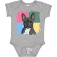 thumbnail image 3 of Inktastic Blue French Bull Dog Boys or Girls Baby Bodysuit, 3 of 5