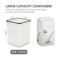 thumbnail image 5 of Airtight Storage Canisters, Vtopmart 4 Pcs Large Food Storage Container for Flour, Sugar, 5.2L/176oz, 5 of 9