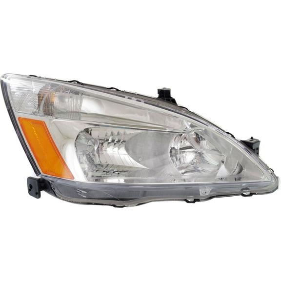 Headlight Compatible with HONDA ACCORD 2003-2007 RH Assembly Halogen Coupe/Sedan
