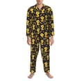 thumbnail image 2 of Balery Ducks Pijama para Hombre de Dos Piezas con Manga Larga, Conjunto de Dormir y Descanso Suave con Bolsillos-XX-Large, 2 of 6
