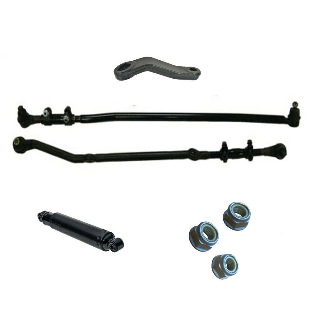 New Steering Linkage Drag Link Tie Rod Upgrade Kit For Dodge Ram 1500