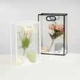 thumbnail image 3 of Bolsa transparente de PVC con fuelle-Gift beige 24 x 35 x 10, 3 of 3