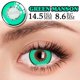 thumbnail image 3 of Bio-essence-lentillas verdes de colores para ojos, accesorios de Anime, Cosplay, Halloween, 1 par, 3 of 4