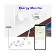 thumbnail image 4 of Tuya Smart WiFi Energy KWh Electric Power Monitor 16A Interruptor Mini Módulo Riel Din Temporizador Encendido Apagado f Blanco, 4 of 5