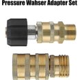 thumbnail image 5 of Pressure Washer Adapter Set, Quick Disconnect Kit, M22 Swivel to 3/8 Inch Quick Connect, 3/4 Inch to Quick Release, 8-Pack, 5 of 5