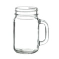thumbnail image 1 of Juego de 6 Tarros Vasos Frascos tipo Mason Jar Liso Vintage Vidrio 480ml Transparente para Bebidas y Alimentos VITTORI, 1 of 5