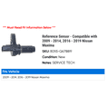 thumbnail image 2 of Reference Sensor - Compatible with 2009 - 2014, 2016 - 2019 Nissan Maxima 2010 2011 2012 2013 2017 2018, 2 of 2