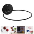 thumbnail image 3 of CIMAXIC Iron Basketball Display Shelf Portable Basketball Holder Wall-mounted Balls Rack,9.45"X7.28"X2.56", 3 of 5