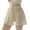 Beige, variant on IROINNID Silk Shorts for Women Leggings High Elasticity Large Size Half Pants Can Be Worn Externally Slim Fitting Leggings,Black