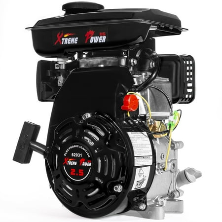 XtremepowerUS 2.5HP 4-Stroke OHV Horizontal Shaft Gas Engine (79.5cc) Replacement EPA