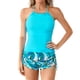 thumbnail image 2 of Tankini estampado de cintura alta para mujer, traje de baño modesto de dos piezas, traje de baño de dos piezas para mujer, trajes de baño tankini para mujer, traje de baño de 2 piezas para mujer, traj, 2 of 8
