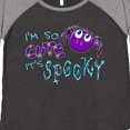 thumbnail image 4 of Inktastic I'm So Cute Its Spooky- Cute Halloween Spider Women's Plus Size T-Shirt, 4 of 5
