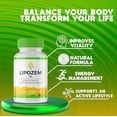 thumbnail image 3 of (2 Pack) Lipozem Keto Capsules, Lipozen Advanced Strength Keto Health and Overall Wellness Vitamin Support Supplement, Lipo Zem Plus Maximum Keto Formula Fitness Capsules Reviews (120 Capsules), 3 of 5