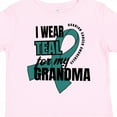 thumbnail image 4 of Inktastic I Wear Teal for My Grandma Ovarian Cancer Awareness Boys or Girls Toddler T-Shirt, 4 of 5