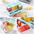 thumbnail image 5 of Moule à Glace, Moulle Esquimaux, Mini Moule a Glace, Glaces à l'eau, Ice Pop Mold Popsicle Sorbet DIY Réutilisable, Moulle Magnum pour DIY Sorbet Yaourts, 5 of 5
