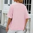thumbnail image 4 of FAIWAD Women's Summer Open Front Cardigan 3/4 Sleeve Casual Lightweight Plus Size Outerwear Top, 4 of 4