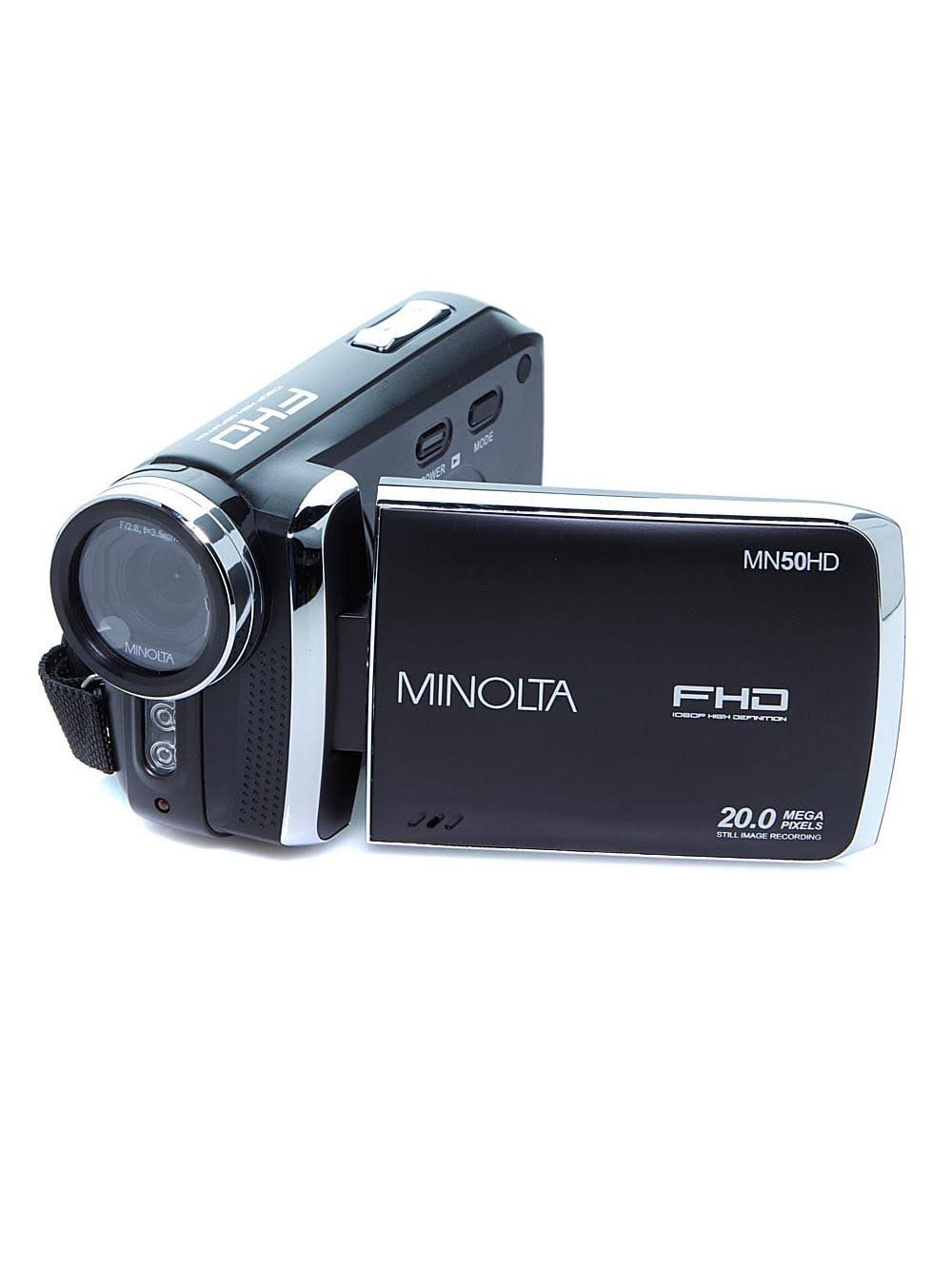 Minolta 1080Phd 24 Mega Pixels Night Vision Digital Camcorder in Black