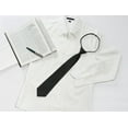 thumbnail image 5 of Unique Bargains Men Polyester Zip Up Necktie Smooth Zipper Ties Black 1 Pc, 5 of 5