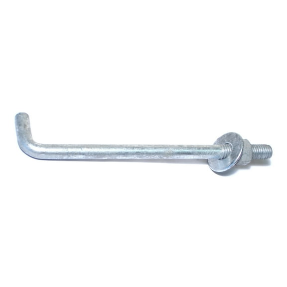 1/2"-13 x 8" Hot Dip Galvanized Anchor Bolts BABS-096 (25 pcs.)