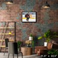 thumbnail image 3 of Ryan Nugent-Hopkins Toile Encadrée 20x29 Oilers Action-H, 3 of 5