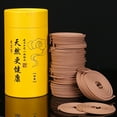 thumbnail image 1 of Xiao Hua Incienso en espiral (120 unidades) Quemador de incienso en espiral, incienso chino natural con diseño en espiral para una fragancia duradera, aroma de osmanto., 1 of 3