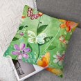 thumbnail image 7 of nygtbtfer Set of 2 Pillow Covers Flower Outdoor Square Indoor Decorative Throw Pillows White, 7 of 7