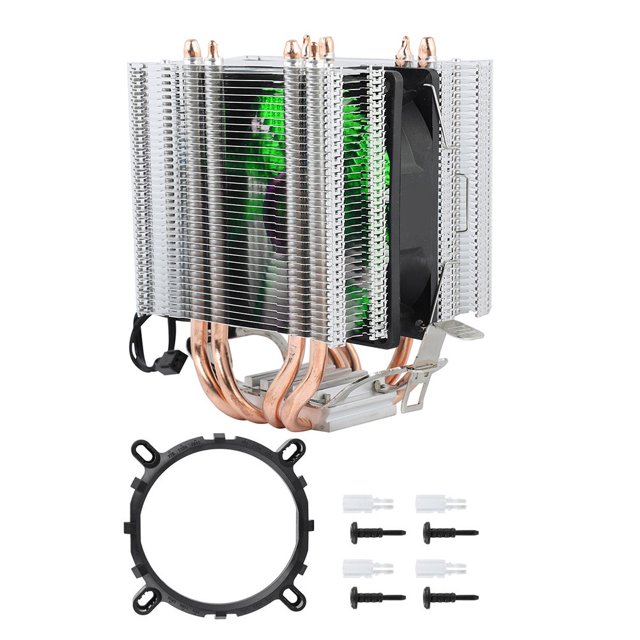 Radiador de CPU, disipador de Calor de CPU de CPU de 4 Tubos de Calor para Enfriador de CPU Intel adaptado para la perfección