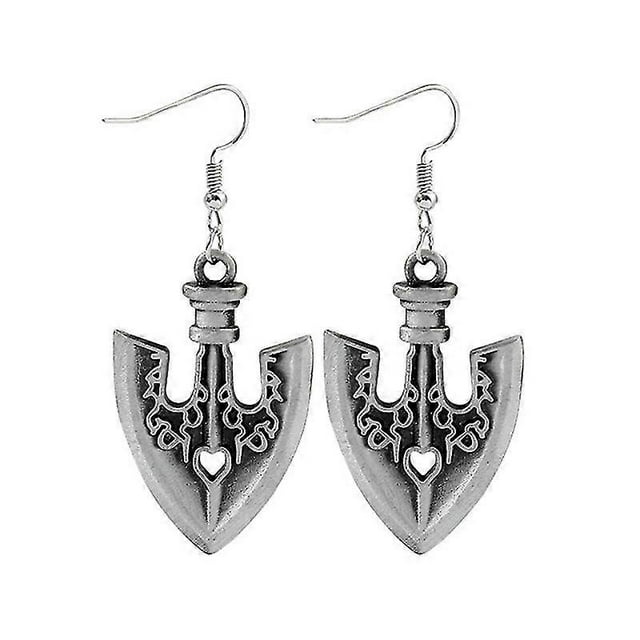 Shovel Drop Earrings For Creative Pendant Hanging Gift Alloy School Bag Keychain