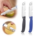 thumbnail image 2 of 2-in-1 Fruit and Vegetable Peeler Slicer Multi Functional Kitchen Knife Adjustable Cutting Tool Compact for Small Spaces, 2 of 8
