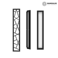 thumbnail image 3 of Lampara Led Pared Rectangular Minimalista Moderna Exterior Casa Jardin, 3 of 5