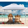 thumbnail image 2 of Costway Carpa Plegable 3x3 m Cenador Tienda Emergente Pop Up 8 Personas Gazebo Pabellón con Doble Techo Altura Ajustable Playa Jardín Patio, 2 of 10