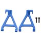 thumbnail image 1 of Un par de brazos oscilantes traseros RC aleación de aluminio profesional tamaño preciso 1 / 16 brazos de suspensión traseros inferiores azules de vehículos RC, 1 of 10