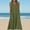 Army Green, variant on Summer Dresses for Women Cotton Linen Dress 2025 Summer Beach Sleeveless Sundress Blue L